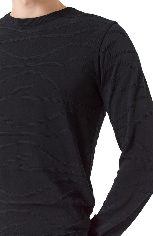 Хлопковый джемпер Paul&Shark 25411519 Чёрный  25411519 Фото 5