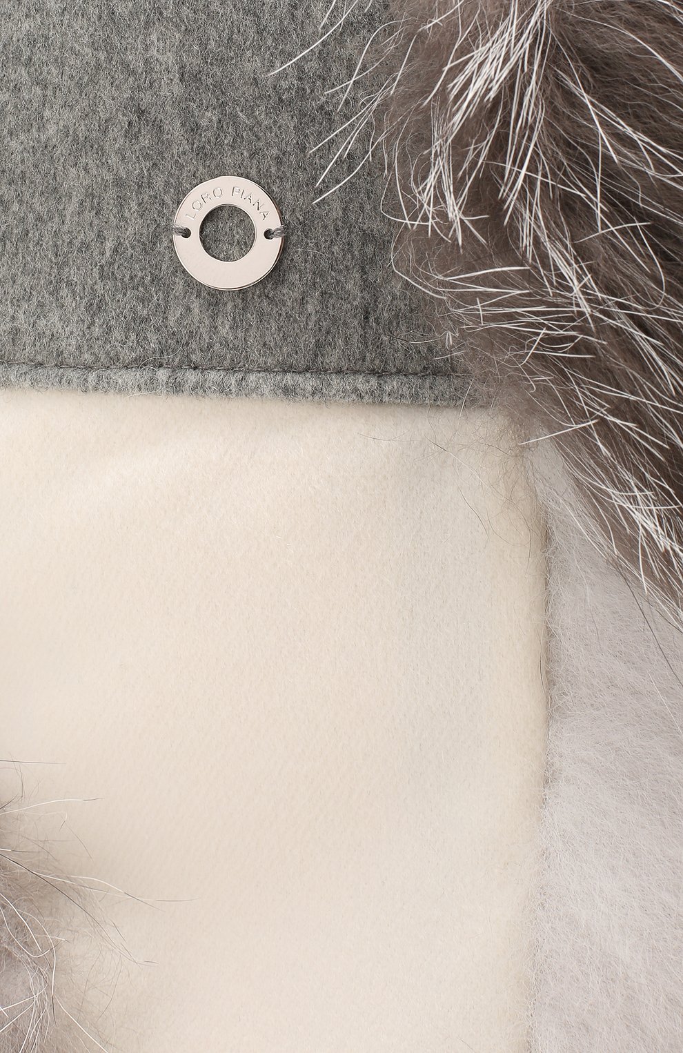 Шапка-ушанка alaskan с мехом лисицы LORO PIANA, арт. FAI8740, фото 3