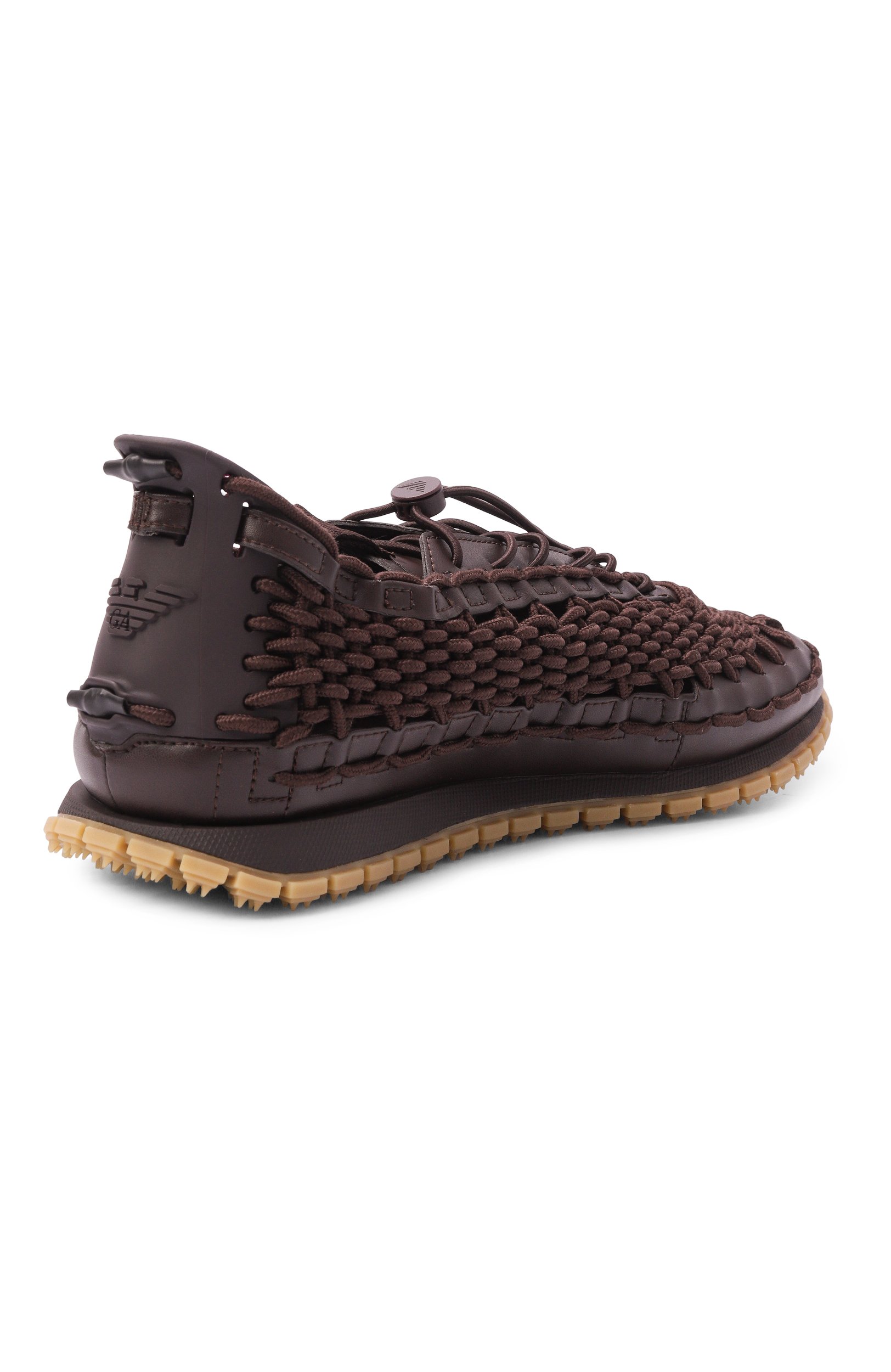 Комбинированные кроссовки EMPORIO ARMANI, арт. EM007306/AF29407, фото 4