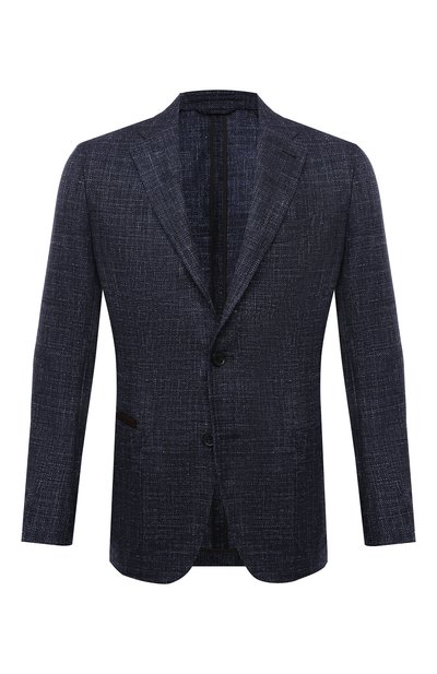 Пиджак из шерсти и шелка ZEGNA, арт. UWC30/SQR, фото 1