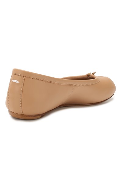 Кожаные балетки tabi MAISON MARGIELA, арт. S58WZ0042/PR516, фото 4