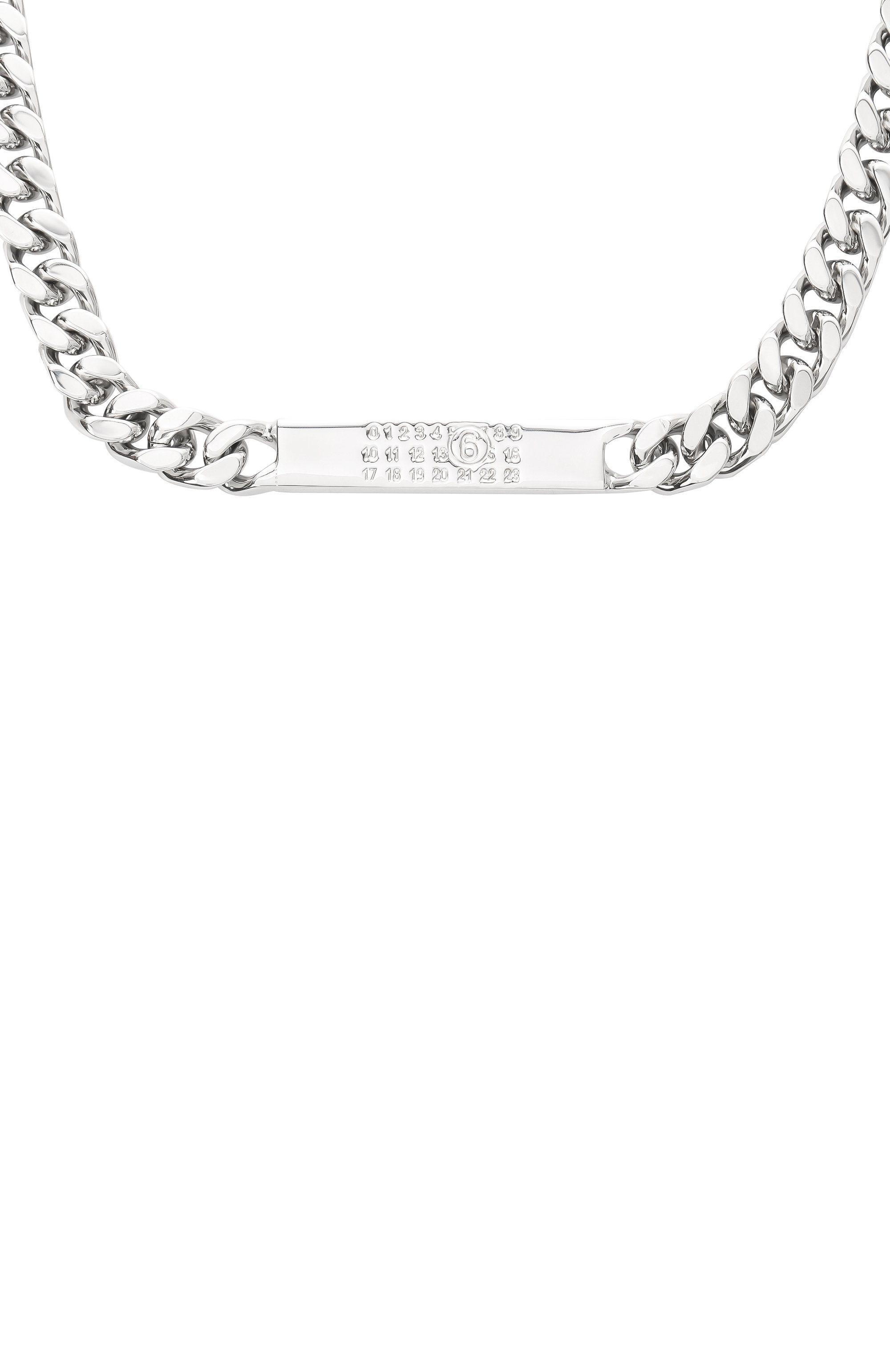 Колье MM6, арт. SM6UU0033 SV0235/PALLADIUM, фото 4