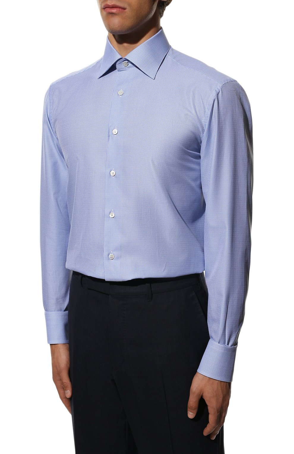 Хлопковая сорочка STEFANO RICCI, арт. MC003678/R2003, фото 4