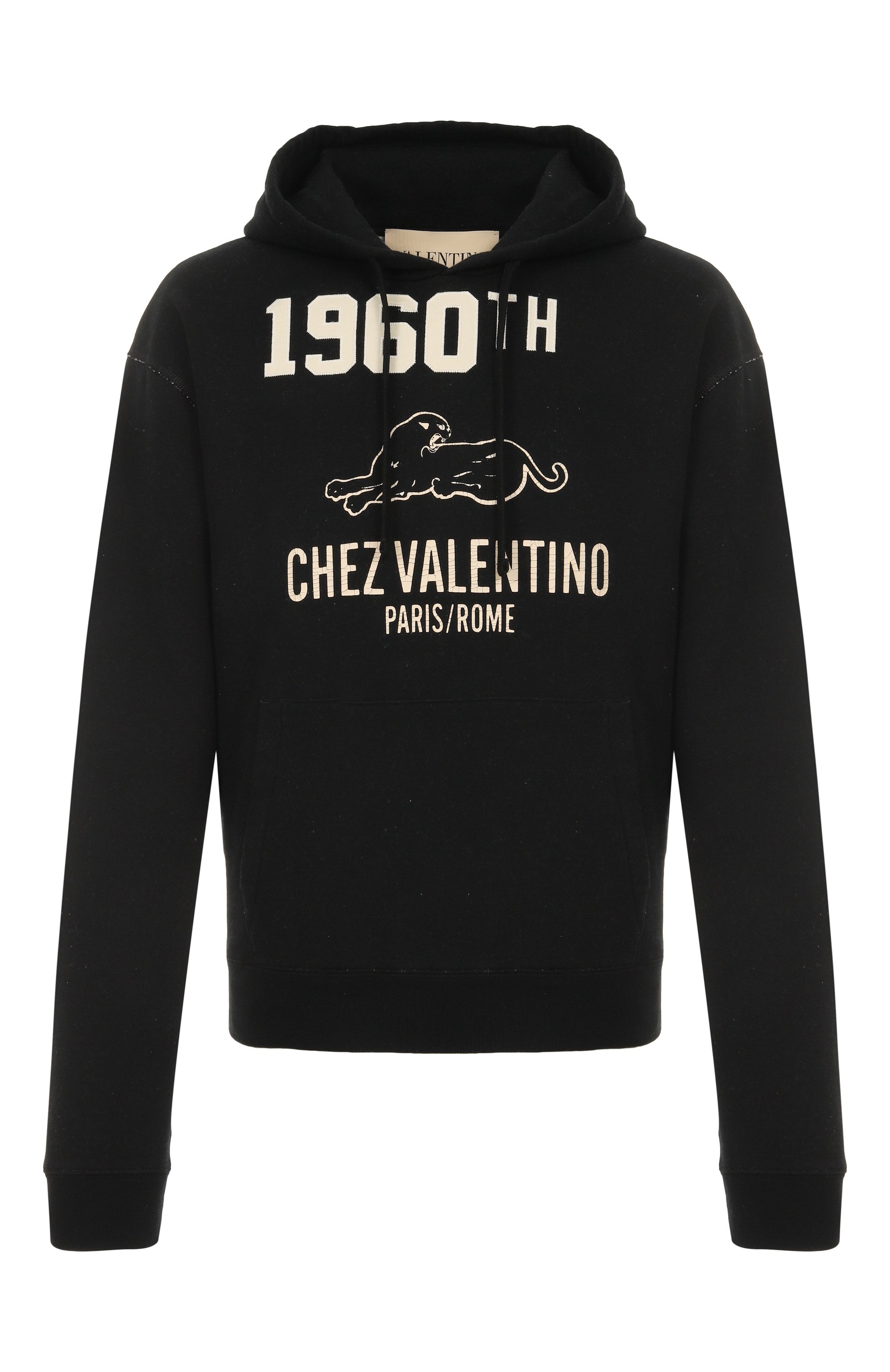 Худи из хлопка и вискозы VALENTINO, арт. 7V3MF29M/B1M, фото 1