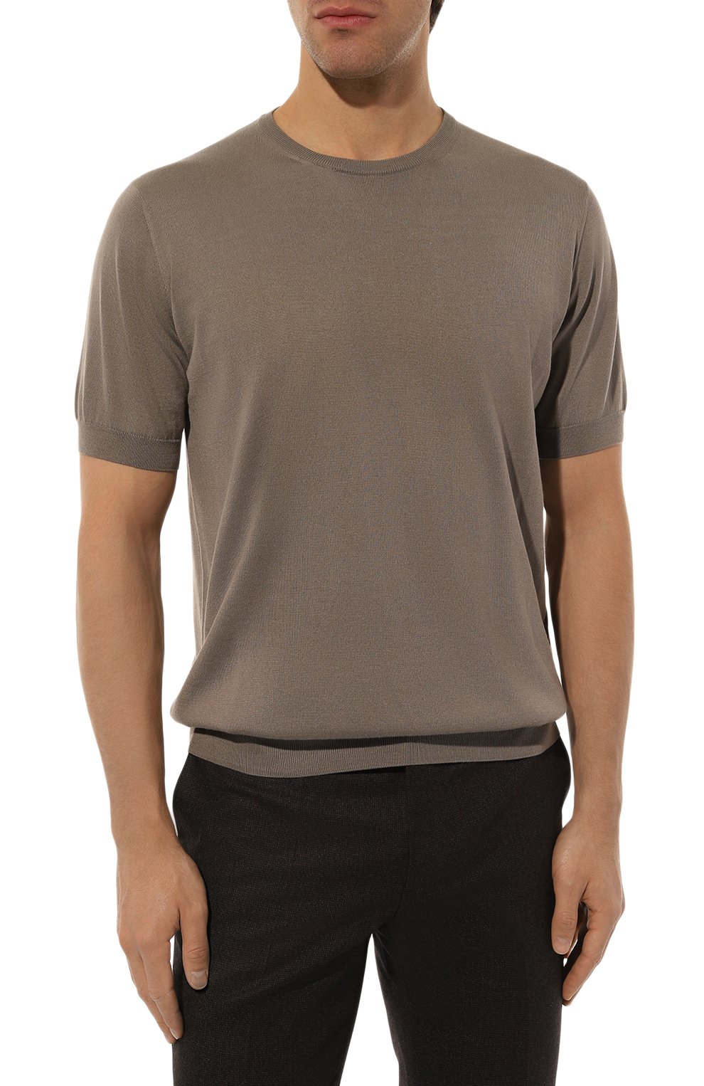 Джемпер из шелка и хлопка GIORGIO ARMANI, арт. 3HSM38/SM63Z, фото 3