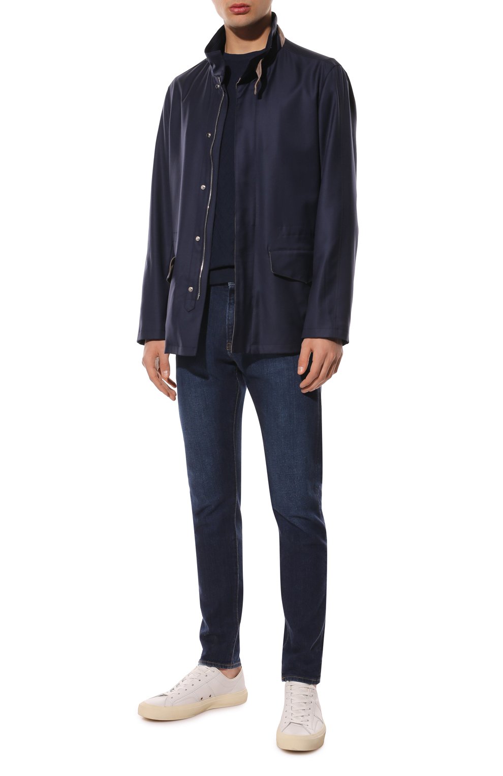 Хлопковый джемпер CORNELIANI, арт. 89M505-2125114/00, фото 2