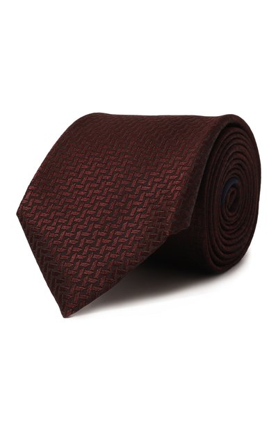 Мужской шелковый галстук GIORGIO ARMANI, арт. 360054/3R903