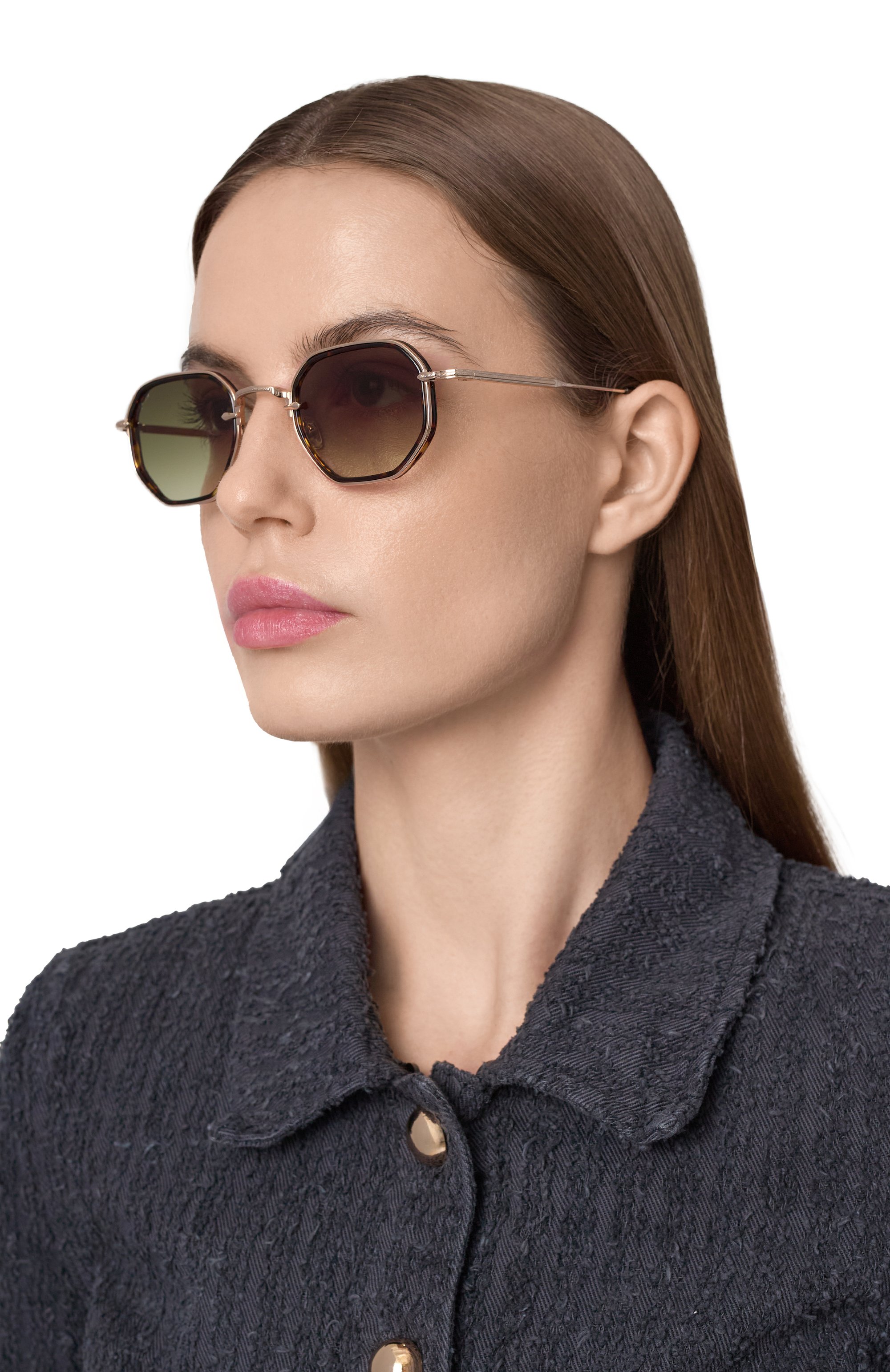 Солнцезащитные очки EQUE.M коричневого цвета по цене 98550 руб., арт. HIGH IV SUN/SLG-DT, фото 3 Солнцезащитные очки EQUE.M, арт. HIGH IV SUN/SLG-DT, фото 3