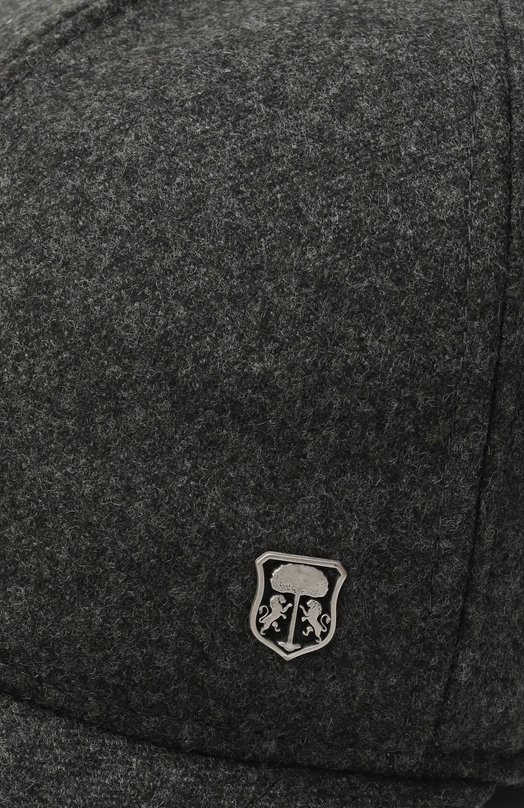 Шерстяная бейсболка Corneliani 260502-2629208 Серый  260502-2629208 Фото 3