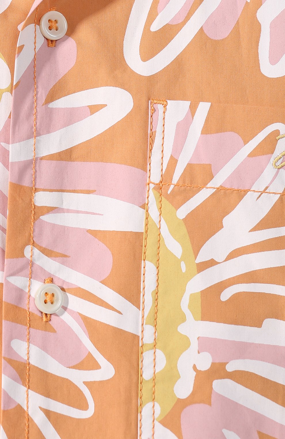 Хлопковая рубашка JACQUEMUS, арт. 205SH21/2072B, фото 5