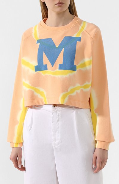 Хлопковый пуловер M MISSONI желтого цвета по цене 33950 руб., арт. 2DN00161/2J002A, фото 3 Хлопковый пуловер M MISSONI, арт. 2DN00161/2J002A, фото 3