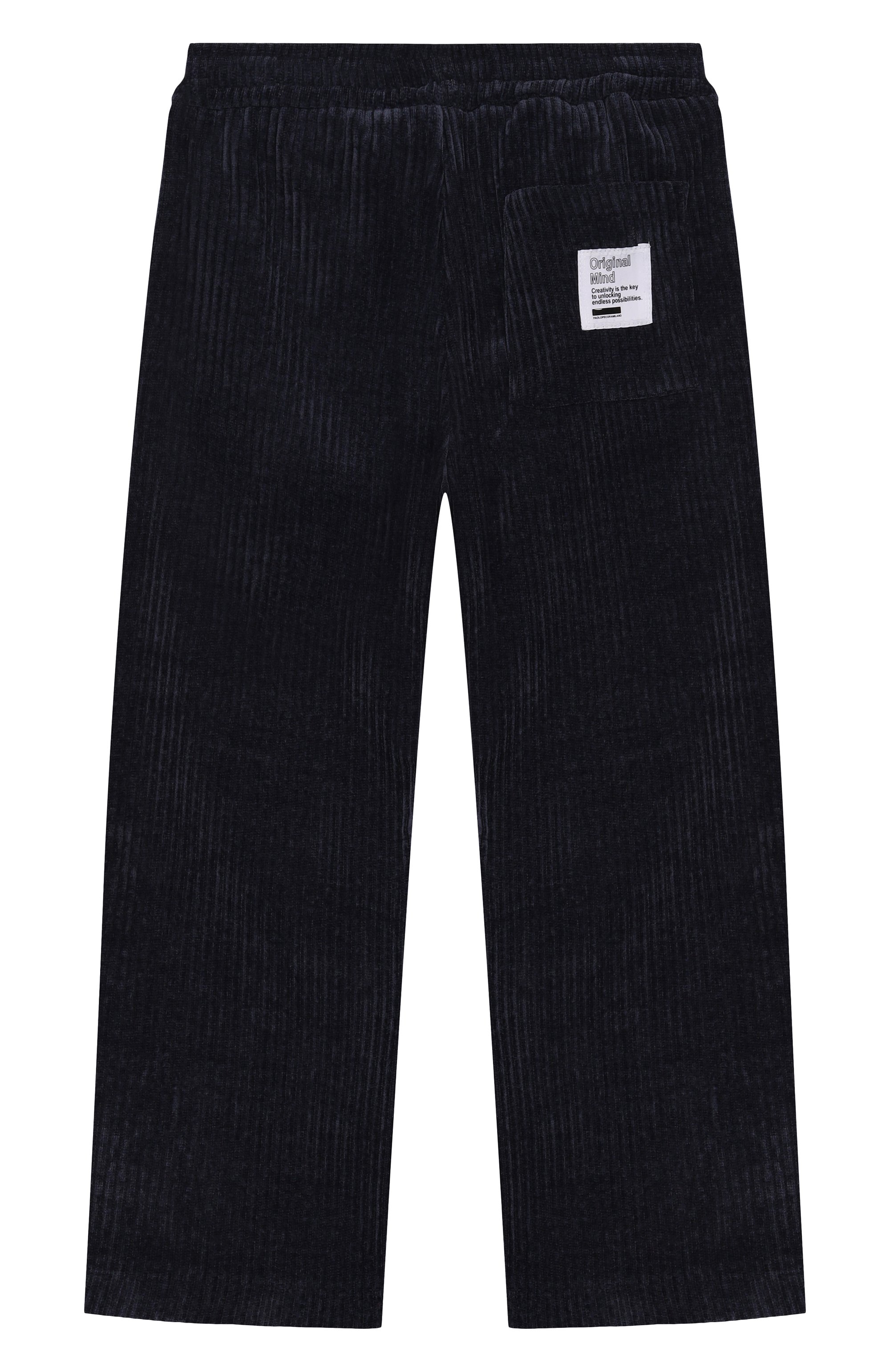 Вельветовые брюки PAOLO PECORA MILANO темно-синего цвета по цене 12850 руб., арт. PP4143/6-12, фото 2 Вельветовые брюки PAOLO PECORA MILANO, арт. PP4143/6-12, фото 2