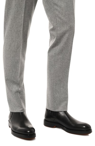 Кожаные сапоги ZEGNA, арт. A5749Z/LHCLG, фото 3