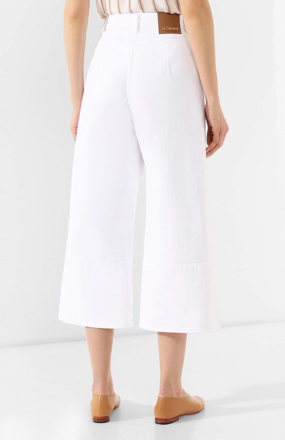 Укороченные джинсы JACQUEMUS, арт. 191DE03/70100, фото 4