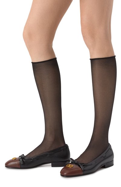 Кожаные балетки valet du roi VALENTINO, арт. 6Y0S0L03/VMH, фото 3