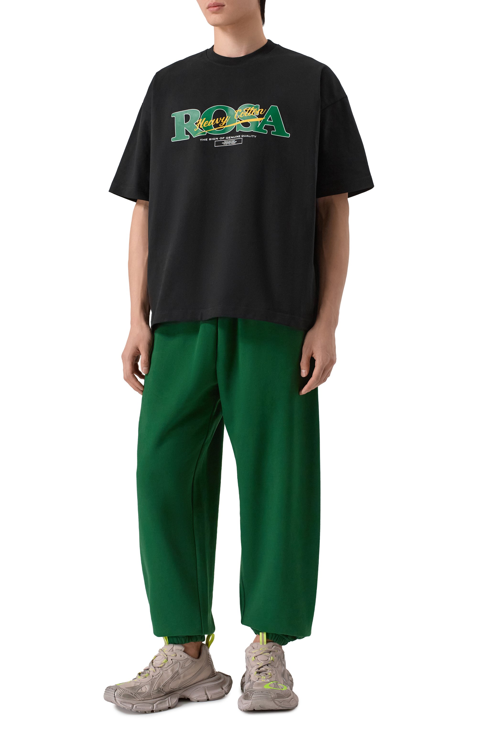 Хлопковая футболка PLANTA ROSA, арт. PR/T02/CHARM-BOLD/300VELVET, фото 2