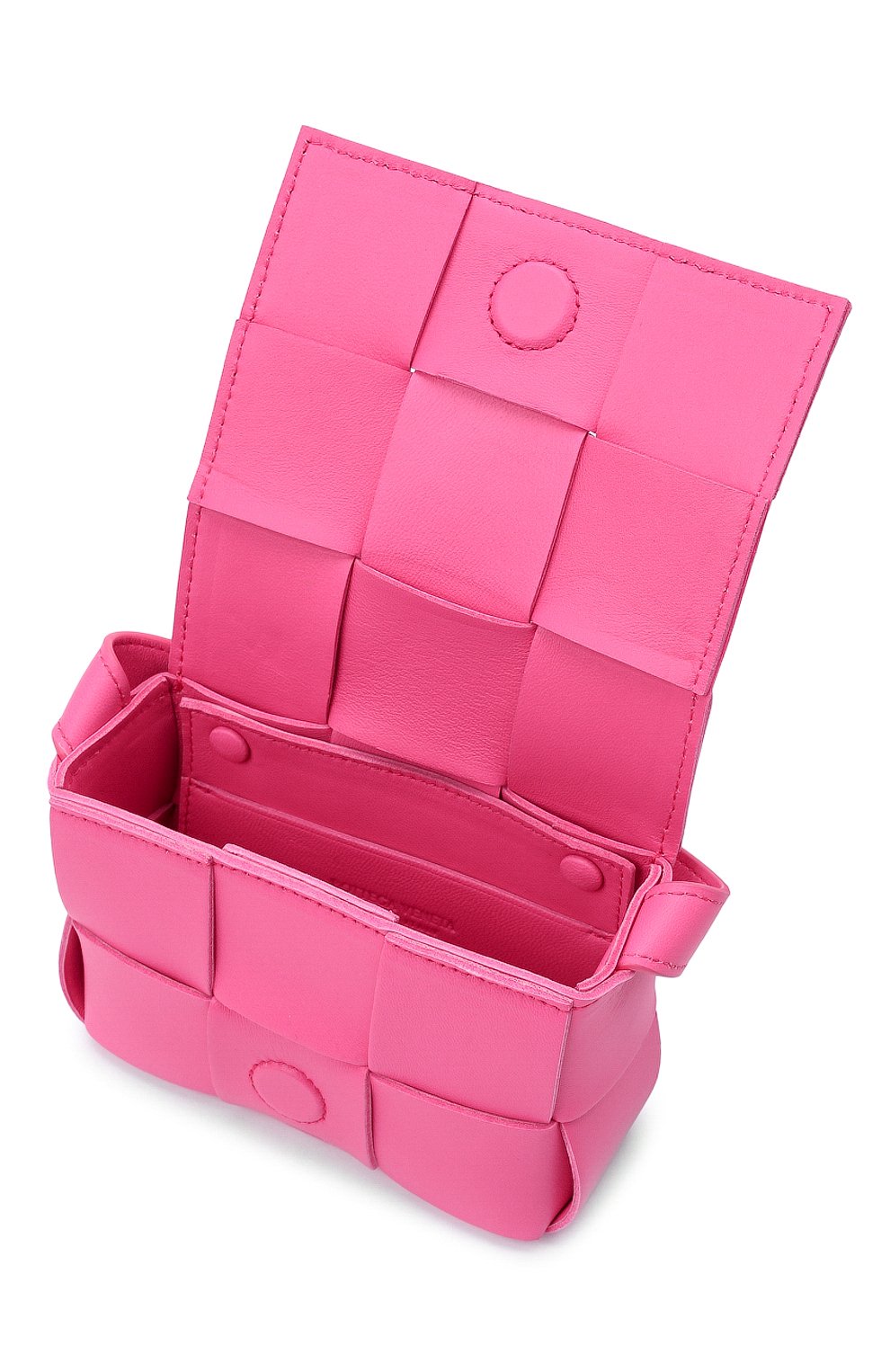 Сумка candy cassette mini BOTTEGA VENETA розового цвета по цене 139000 руб., арт. 666688/VMAY1, фото 5 Сумка candy cassette mini BOTTEGA VENETA, арт. 666688/VMAY1, фото 5