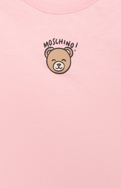 Хлопковое боди MOSCHINO, арт. MUT04K/LAA03, фото 3