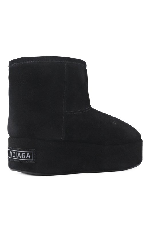 Замшевые полусапоги Alaska Balenciaga 826360/WBFC1 Чёрный  826360/WBFC1 Фото 5