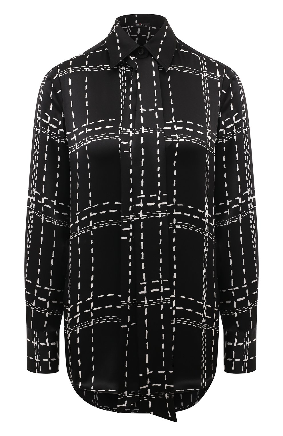 Шелковая блузка KITON, арт. D48407K0561E01, фото 1