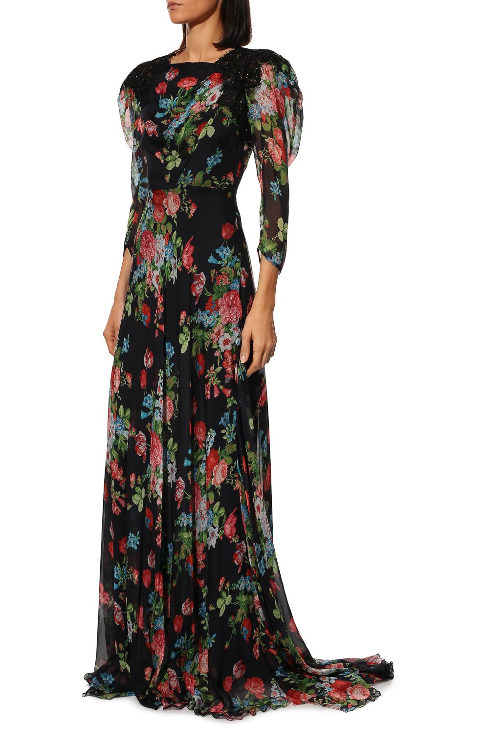 Шелковое платье ULYANA SERGEENKO, арт. ABL054SK17A (0287з17), фото 3