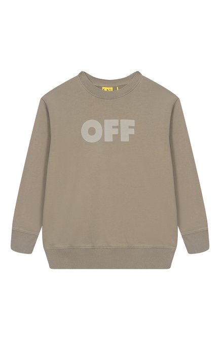 Хлопковый свитшот OFF-WHITE, арт. 0BBA001S25FLE003/4-12