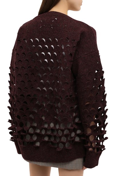 Шерстяной кардиган MAISON MARGIELA, арт. S29HA0591/S17588, фото 4