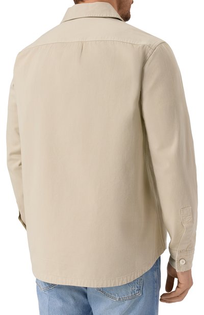 Хлопковая куртка-рубашка BOSS ORANGE, арт. 50545436, фото 4