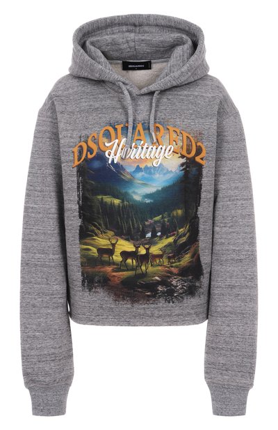 Женский хлопковое худи DSQUARED2, арт. S75GU0608/S25477