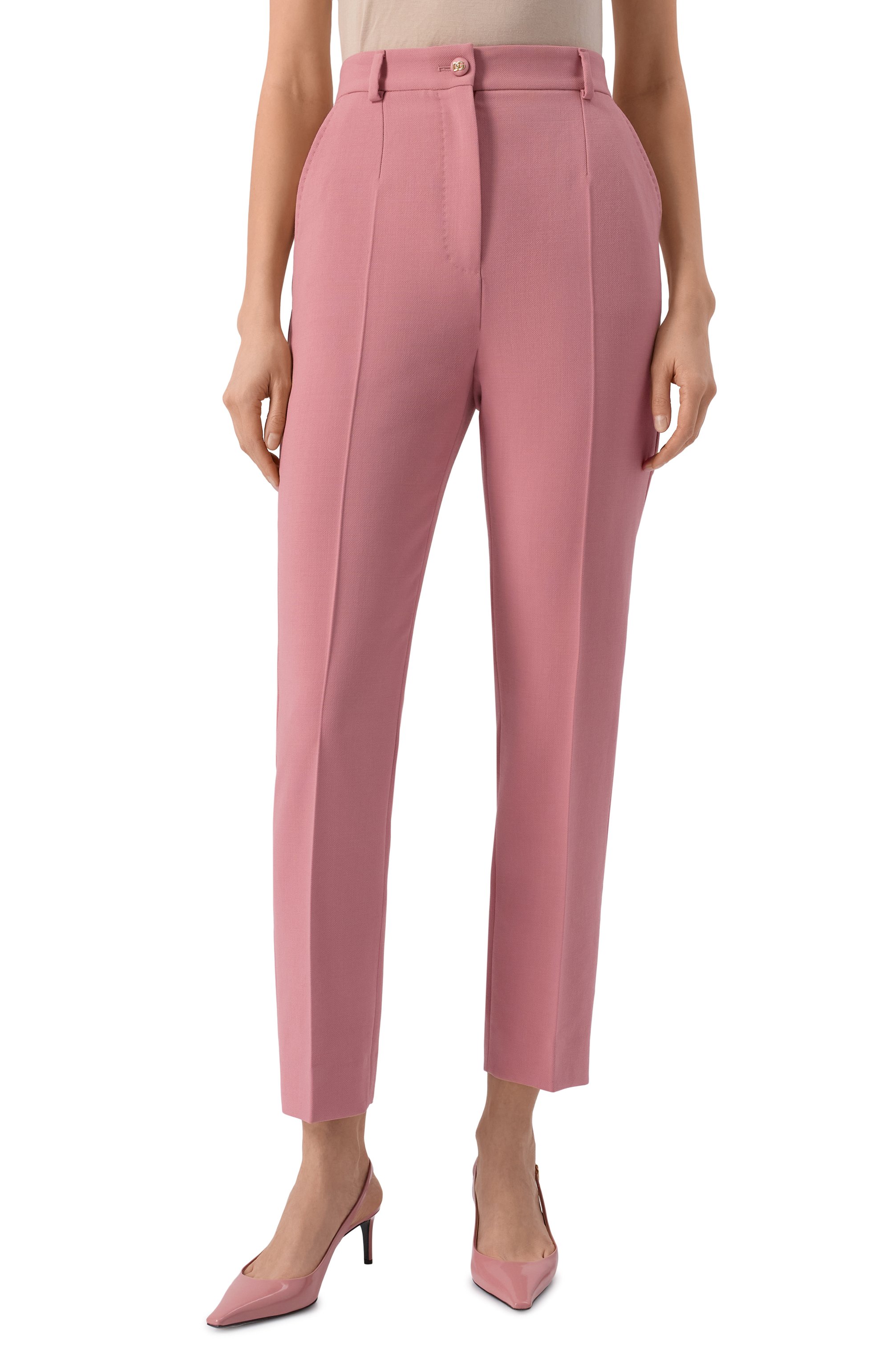 Шерстяные брюки DOLCE & GABBANA, арт. FTAM2T/FU2L8, фото 3