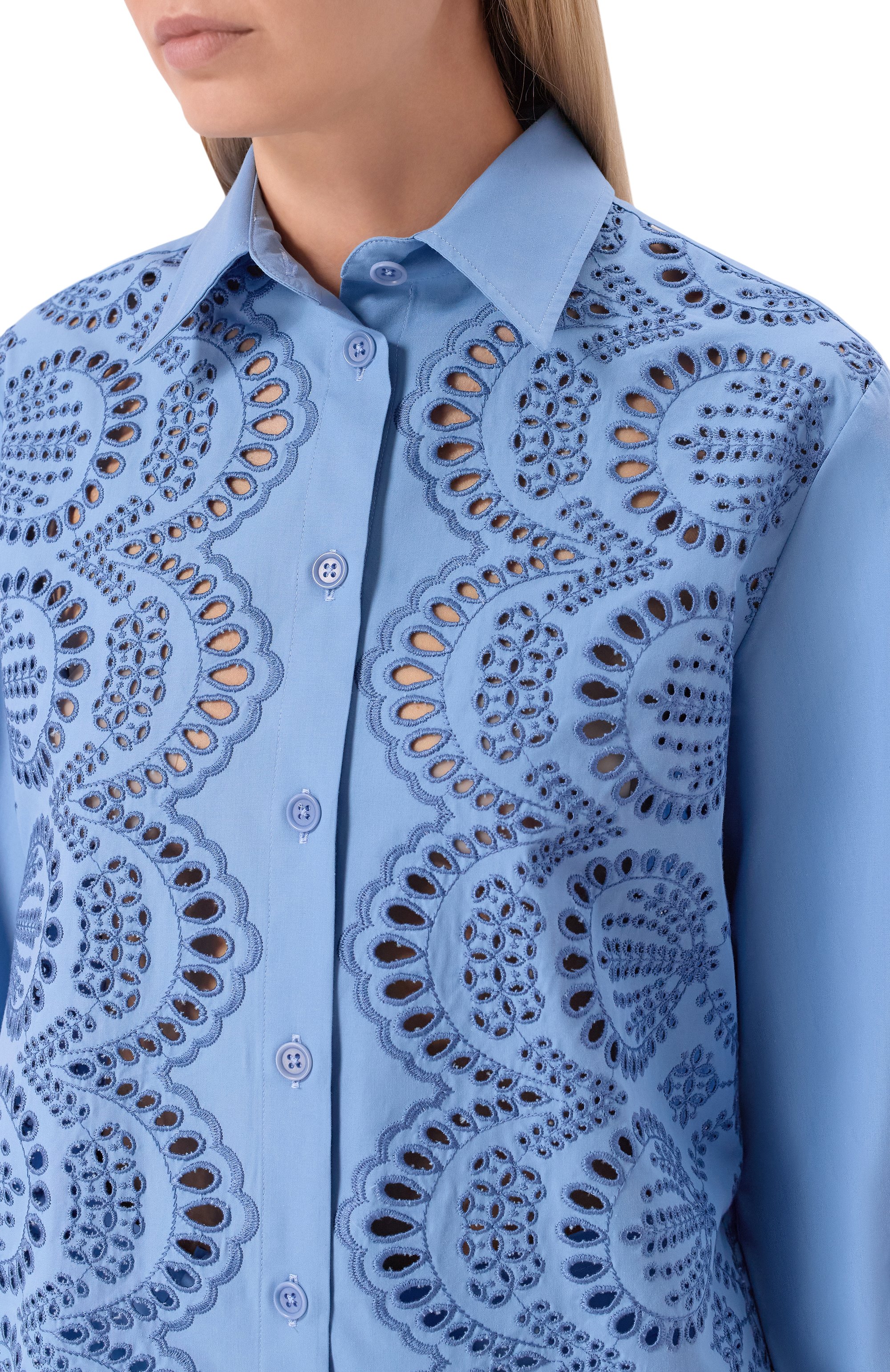 Хлопковая рубашка P.A.R.O.S.H., арт. D381301/CANNES, фото 5