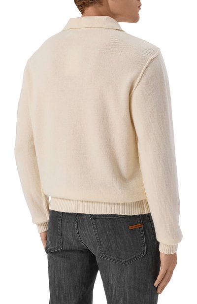 Поло из шерсти и кашемира DANIELE FIESOLI, арт. DF1130, фото 4