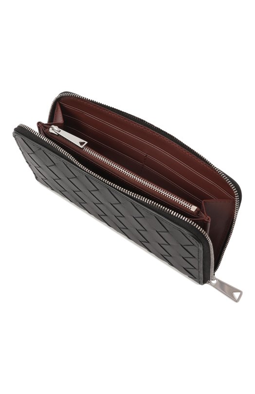Кожаное портмоне Bottega Veneta 814838/VCPQ6 Чёрный  814838/VCPQ6 Фото 3