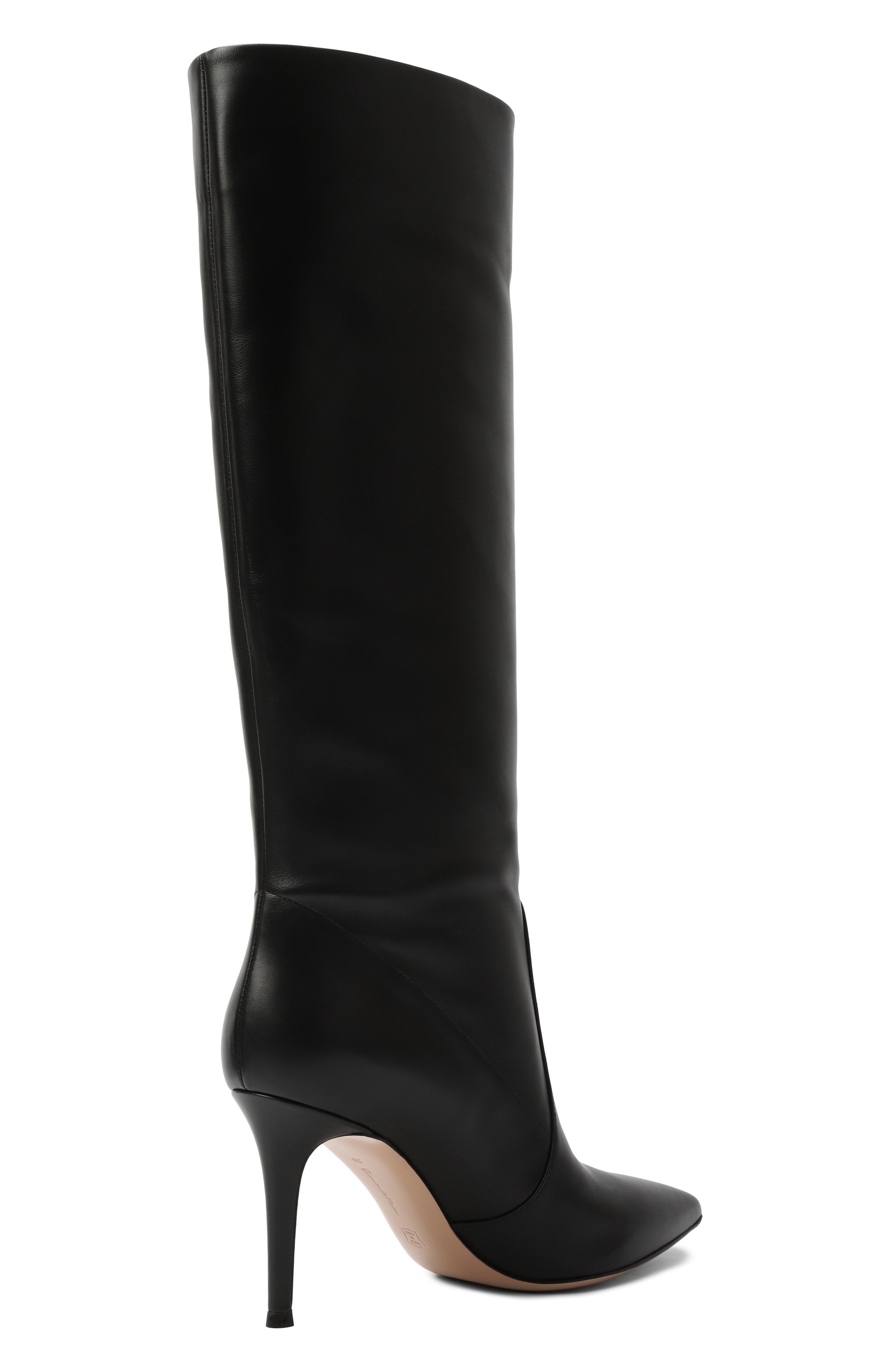 Кожаные сапоги hansen 85 GIANVITO ROSSI, арт. G80626.85RIC.VGINER0, фото 5