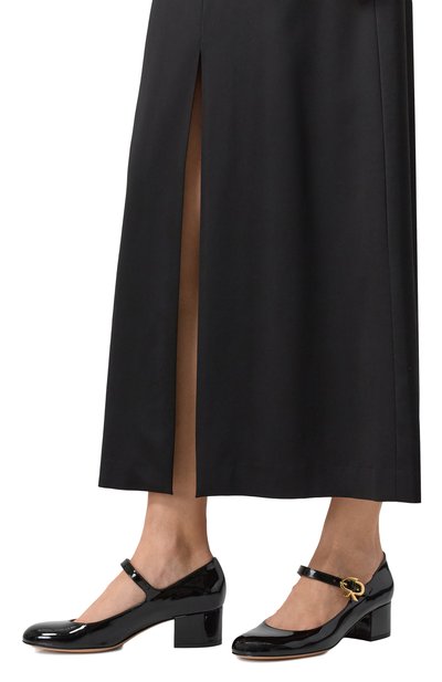 Лакированные туфли mary ribbon 45 GIANVITO ROSSI, арт. G22101.45RIC.VERNER0, фото 3