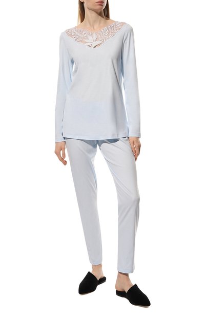 Хлопковая пижама HANRO, арт. 076974, фото 2