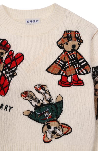 Свитер из шерсти и кашемира BURBERRY, арт. 8117210, фото 3