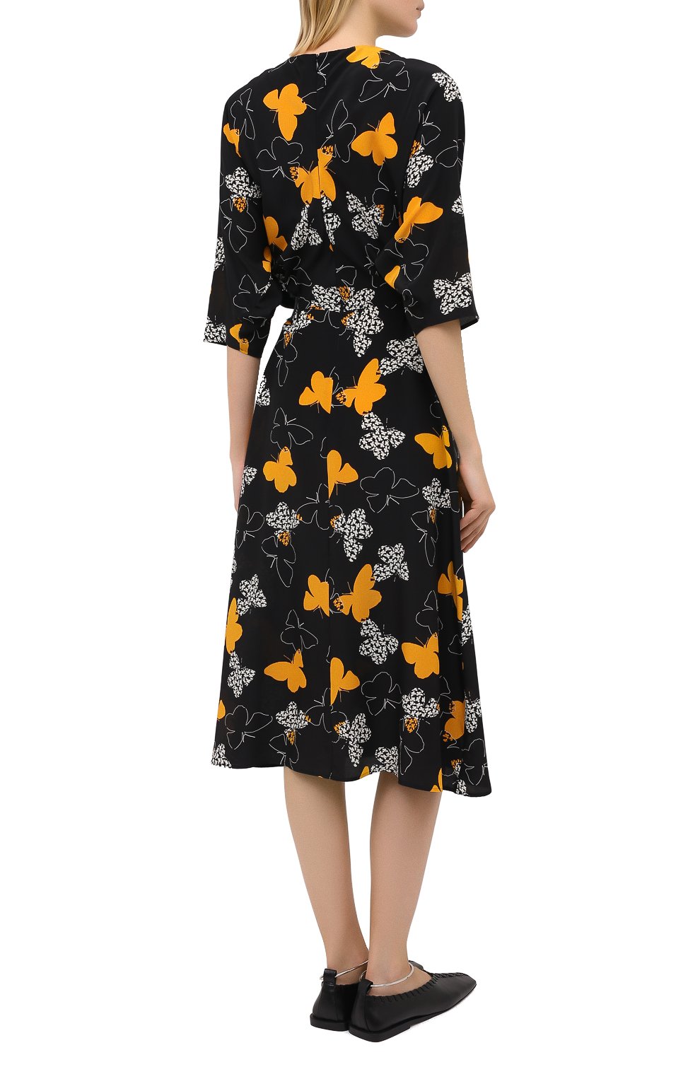 Платье REDVALENTINO разноцветного цвета по цене 85150 руб., арт. UR0VAU00/5DY, фото 4 Платье REDVALENTINO, арт. UR0VAU00/5DY, фото 4