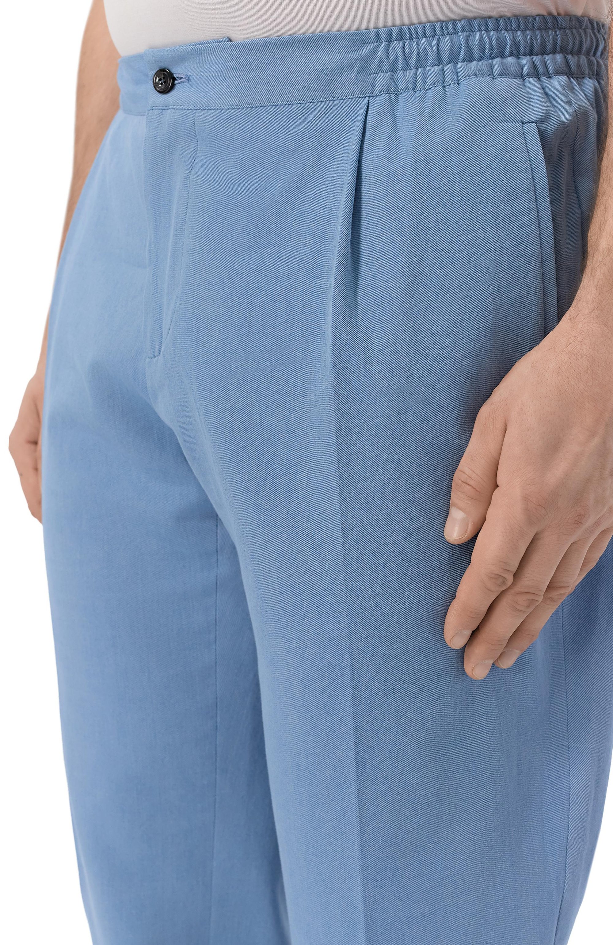 Хлопковые брюки KITON, арт. UPN01H09695, фото 5