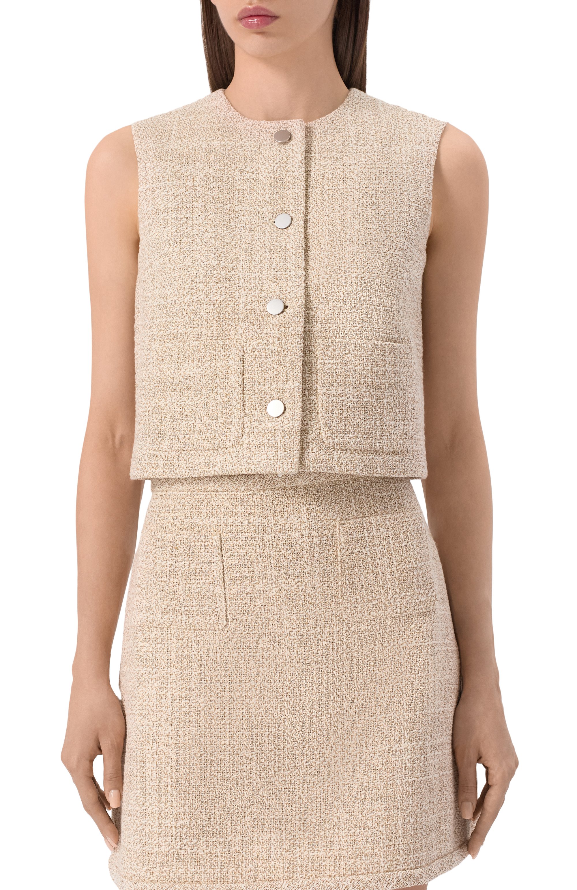 Твидовый жилет THEORY, арт. P0204103, фото 3