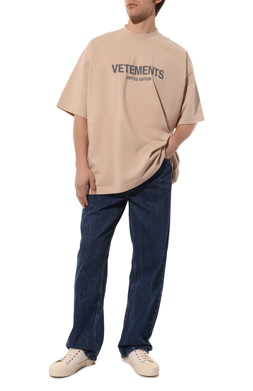 Хлопковая футболка VETEMENTS, арт. UE63TR680X, фото 6