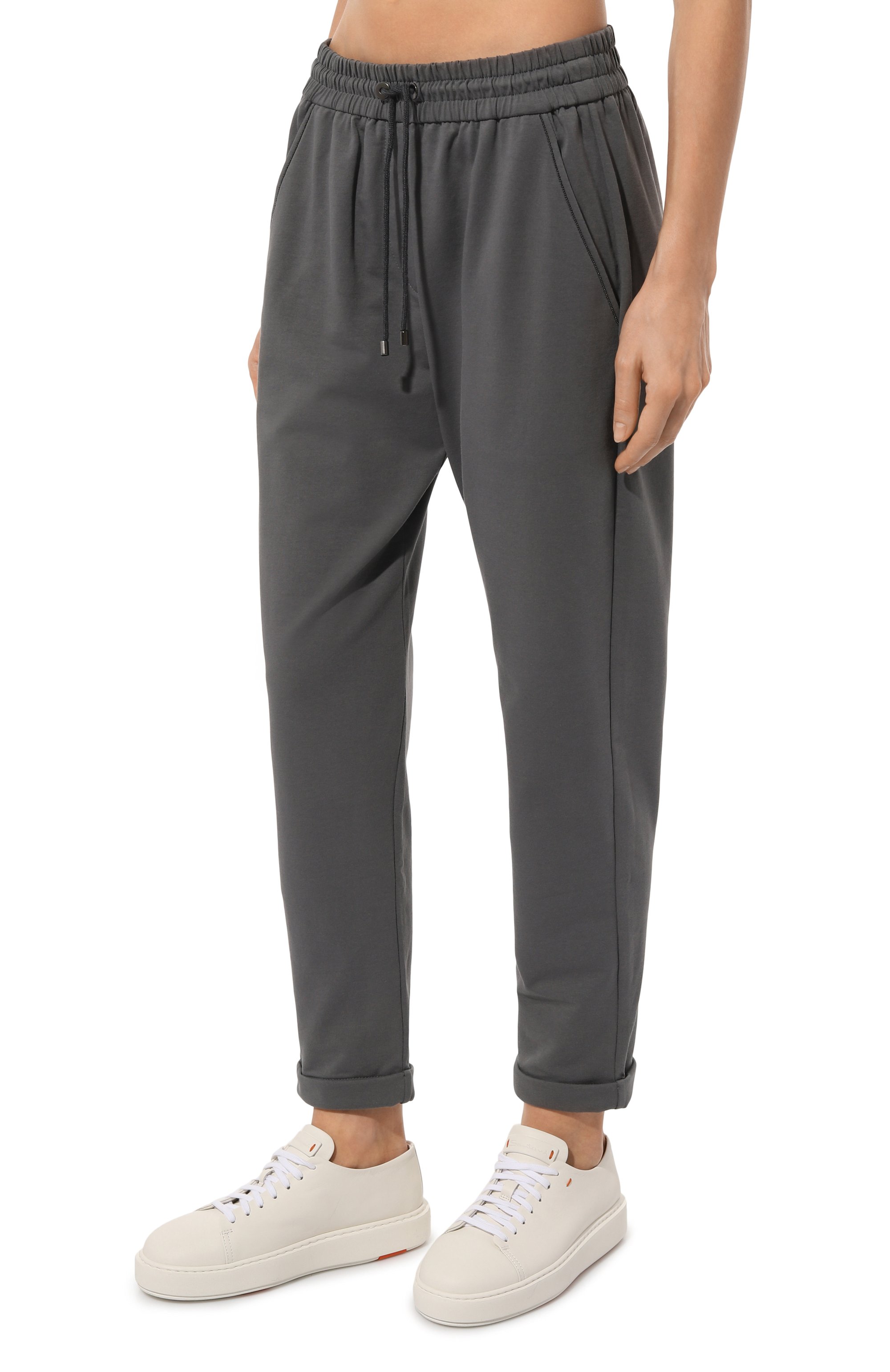 Хлопковые брюки BRUNELLO CUCINELLI, арт. MH827SA399, фото 3