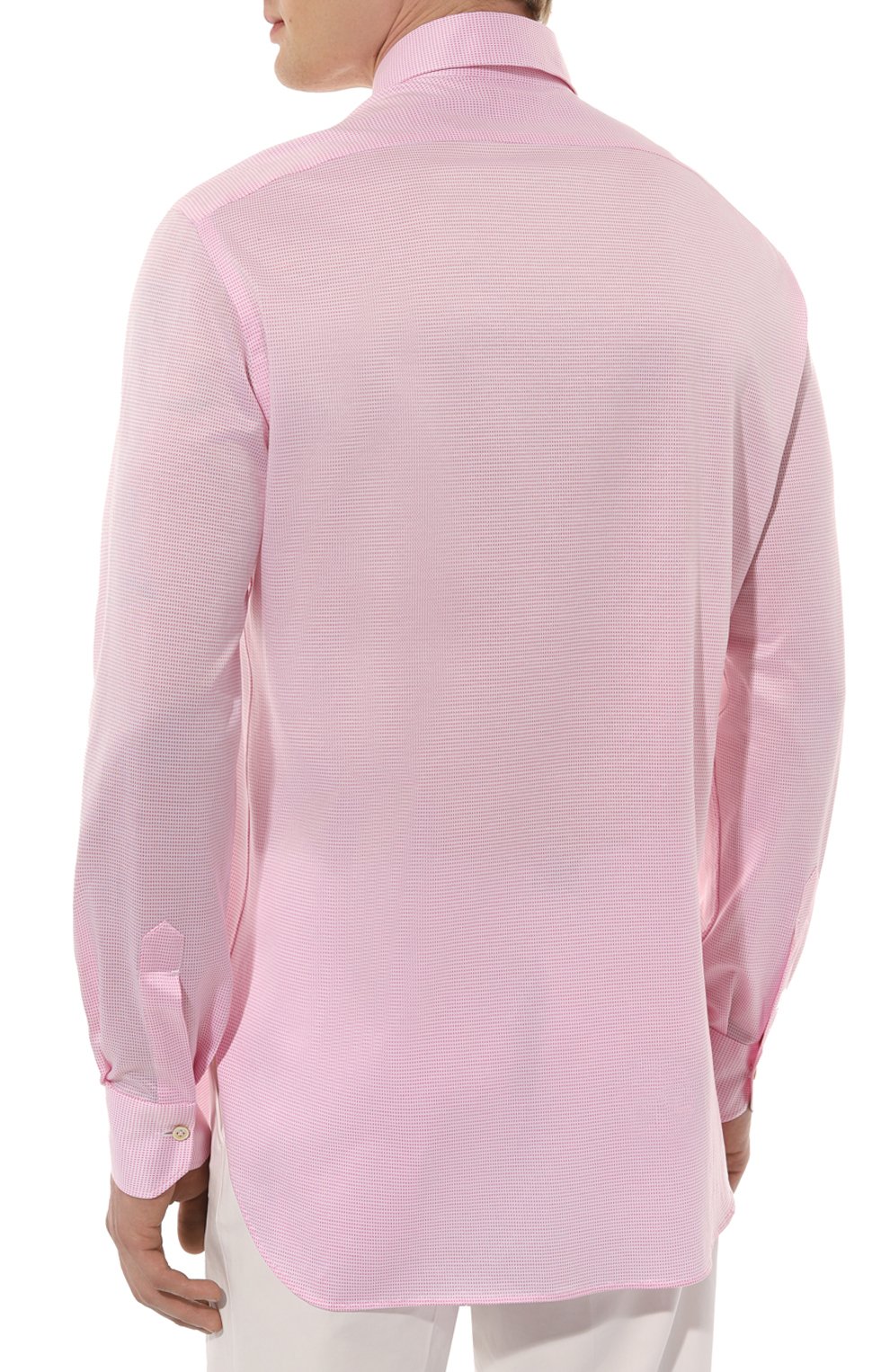 Хлопковая рубашка KITON, арт. UCIH06381, фото 4