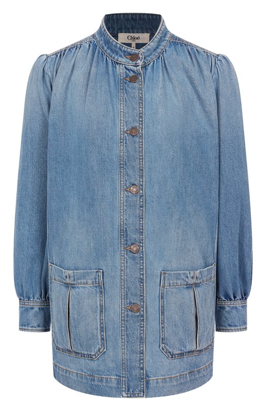 Джинсовая куртка Chloé CH25UDV02151 Голубой CH25UDV02151