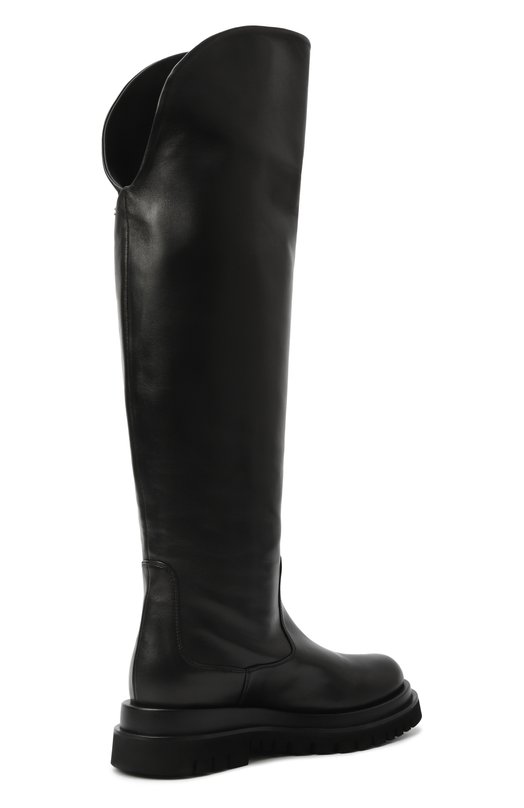 Кожаные сапоги Fabi FD9106/BAR0N Чёрный  FD9106/BAR0N Фото 5