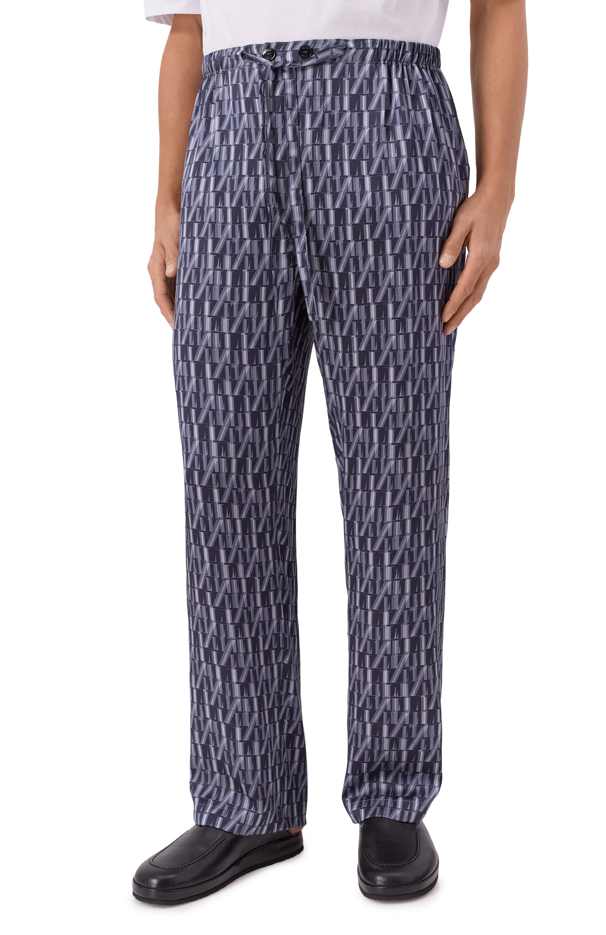 Шелковые домашние брюки ZILLI, арт. PZP013M0600VZL000, фото 3