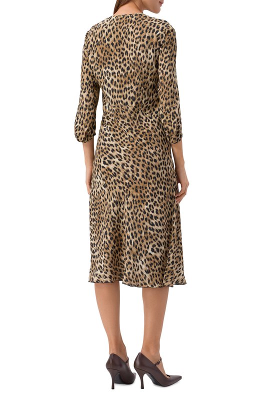 Платье из вискозы N21 H051/5245 Леопардовый  H051/5245 Фото 3