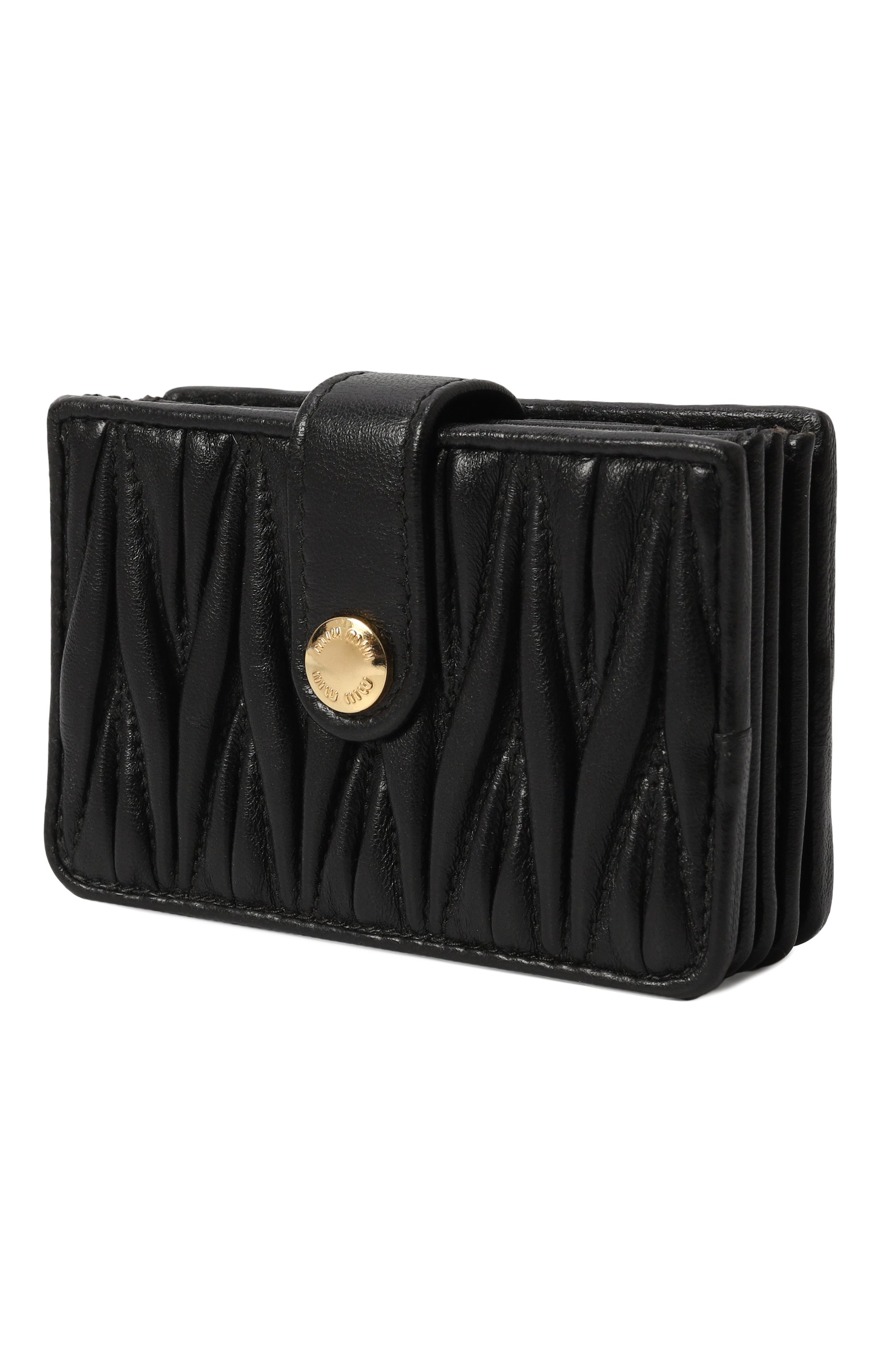 Кожаный футляр для кредитных карт MIU MIU, арт. 5MC280-N88-F0002, фото 2