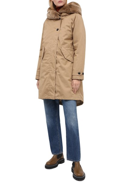 Парка с меховой подкладкой WOOLRICH, арт. CFWW0U0342FR/UT1974, фото 3