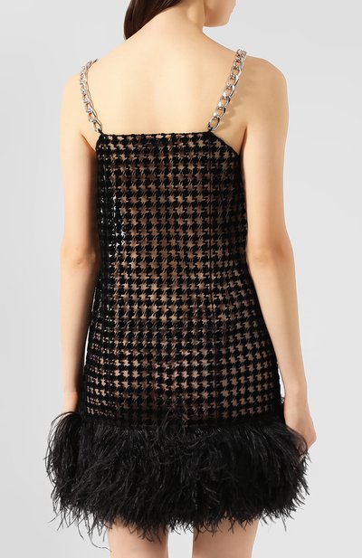 Платье из вискозы BALMAIN, арт. SF06411/V083, фото 4